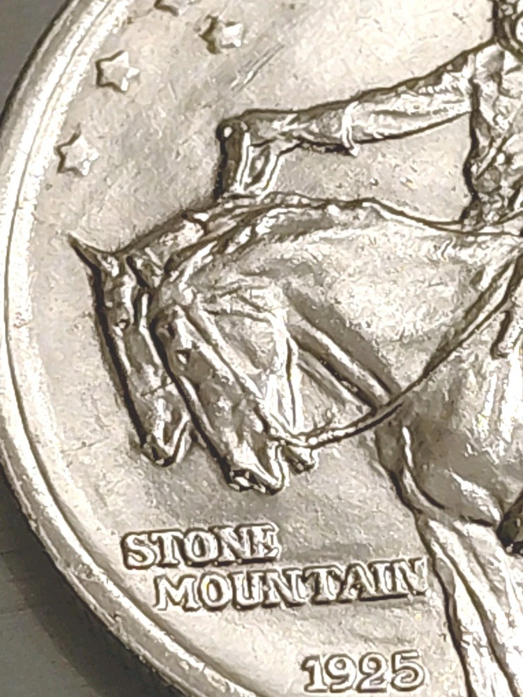 1925 Stone Mountain Commemorative Half dollar Coin