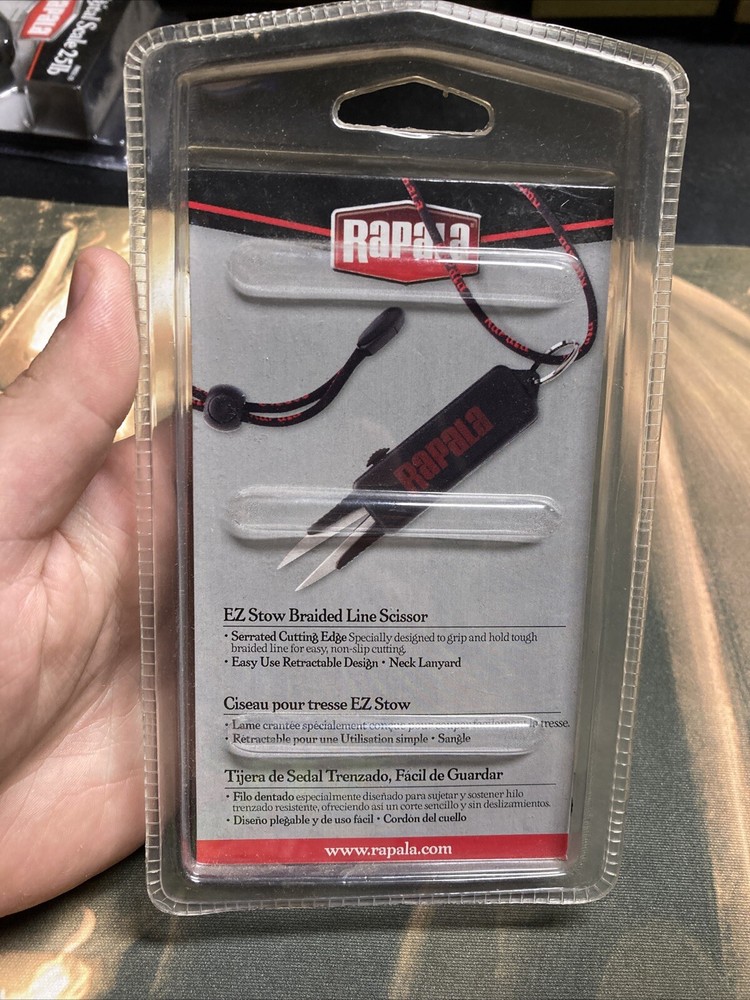 Ez Stow Braided Line Scissor Rapala