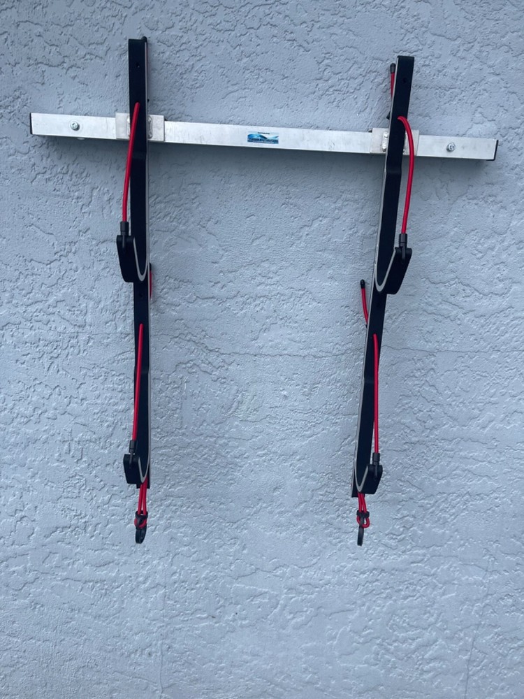 Pontoon Boat Wide Ski Solution with Storage Rack