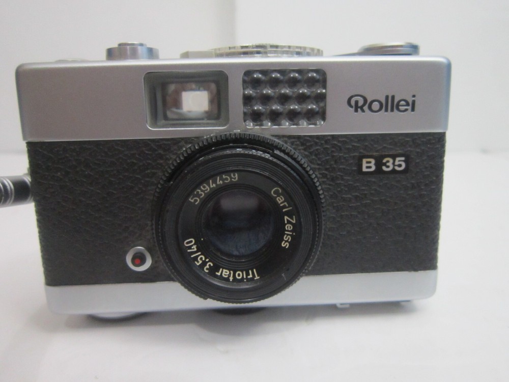 Vintage Rollei 35 Camera, E15B Flash with The Original Case