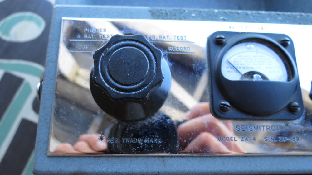 SEISMITRON ZA-4 Power Meter Sensor, Cable, Attenuator