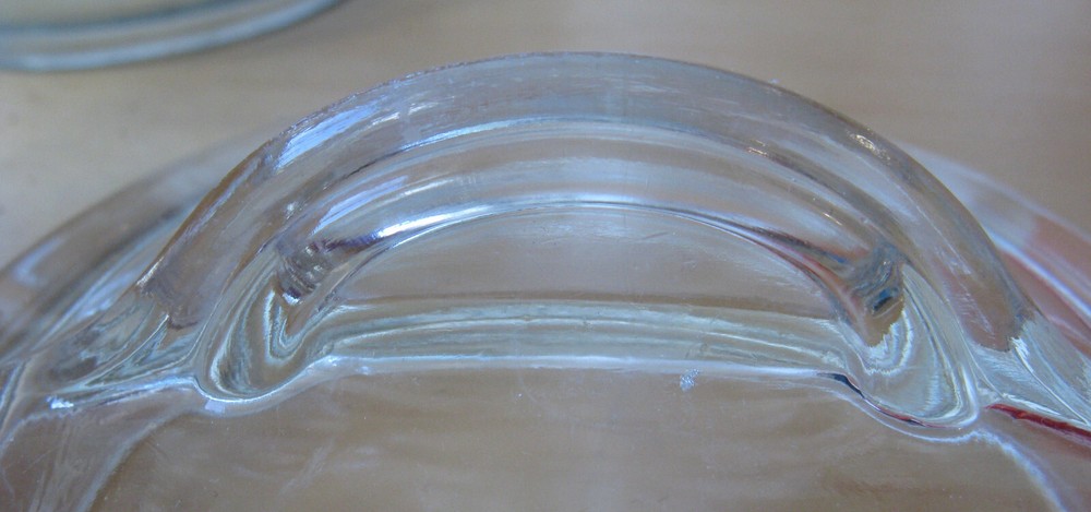 PYREX - Old COFFEE PERCOLATOR with Stick Handle and Tab Handle Lid (no innards)