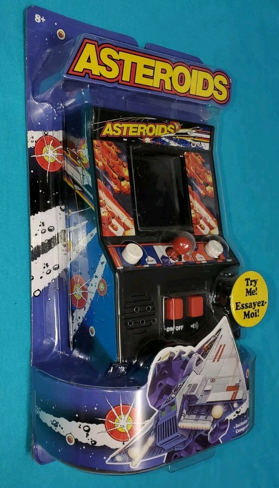 Asteroids (Basic Fun, 2017) Handheld Electronic Mini Arcade NEW *FREE SHIPPING*