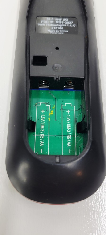 DISH Network 54.0 Digital/Analog Remote Control Black