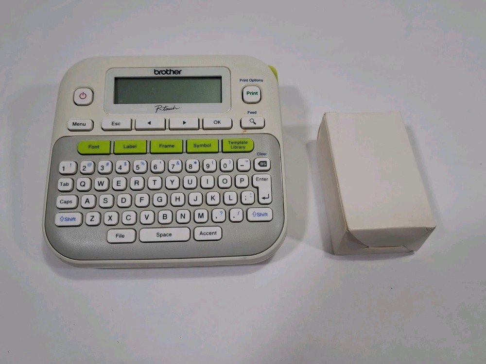 BROTHER P-TOUCH PT-D210 LABEL MAKER ELECTRONIC SYSTEM EASY COMPACT C4-1