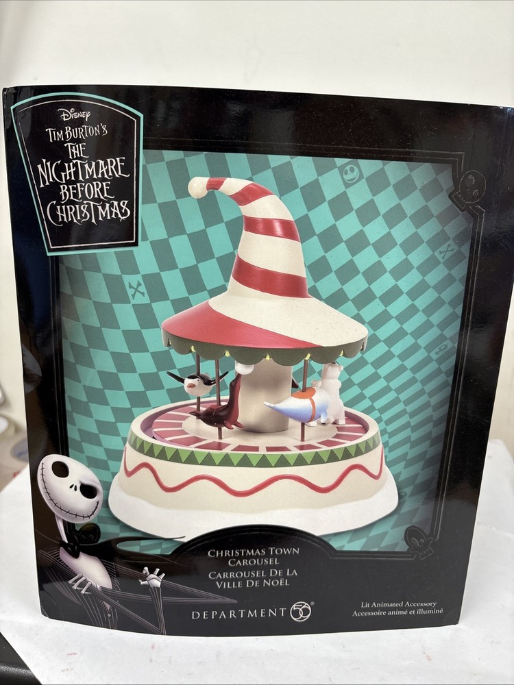 Nightmare Before Christmas Town Carousel Figure