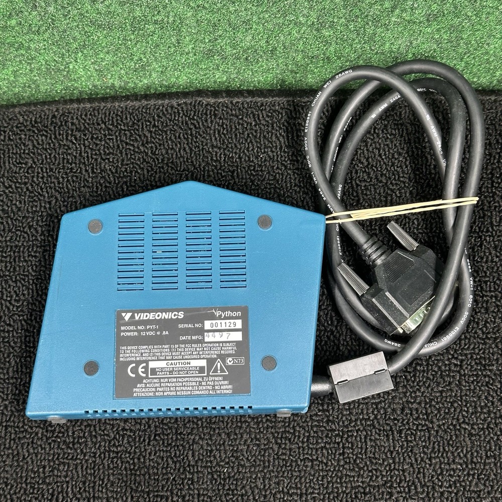 Vintage Gaming Videonics Python Video Capture Card