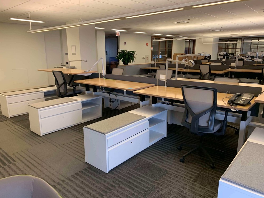 Haworth Reside 6x6 Used Cubicles