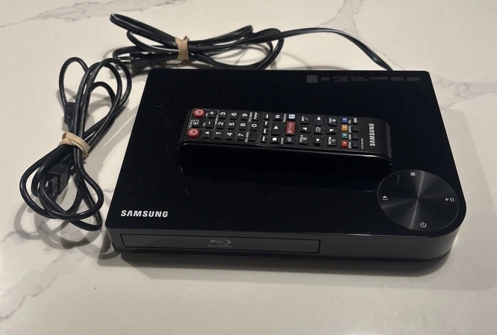 Samsung BD-E5400 Blu-Ray DVD Player w/ Remote Tested HDMI Compact Black