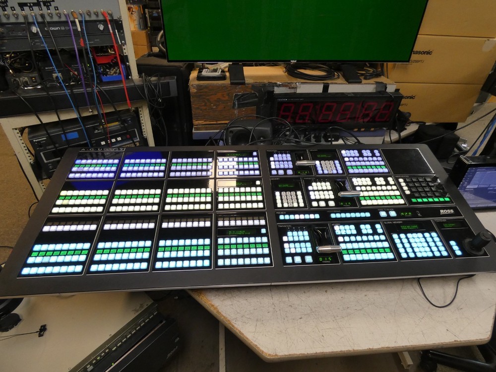 Ross Acuity 3M/E Panel, 60-Input, 40-Output 4K 3G Production Switcher w/Frame