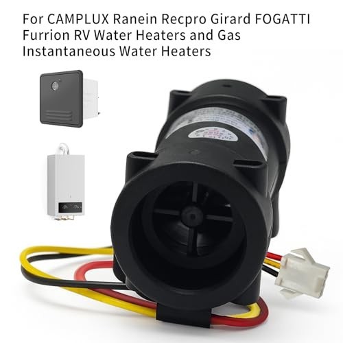 Water Flow Sensor for RV Water Heaters - Replacement Part with Locking Pin, JR-A