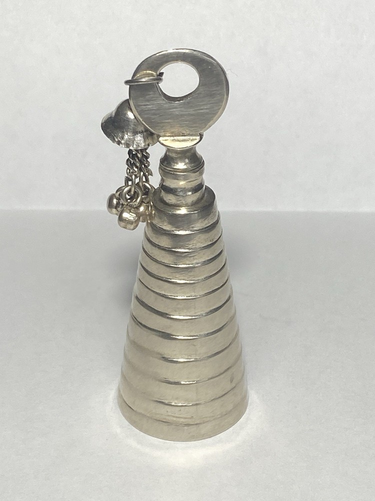 Scrap Sterling Silver Antique Snuff Scent Perfume Bottle W/ Deep Stick