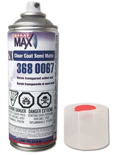 SprayMax 3680067 2k Clear Coat Semi Matte - Satin