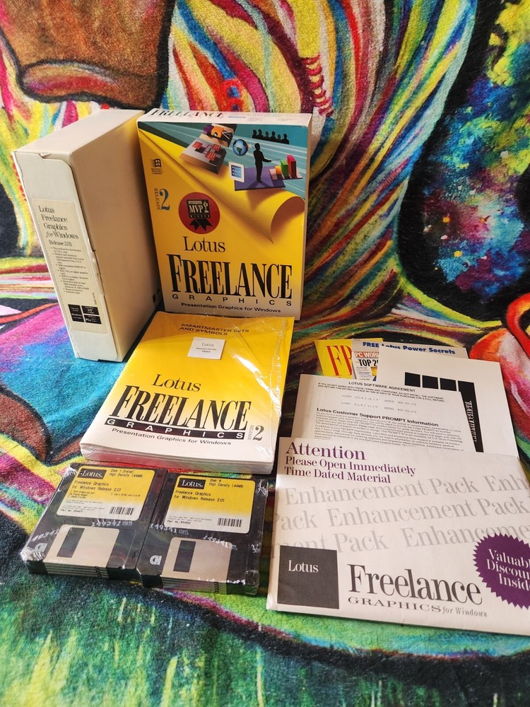 LOTUS Freelance Graphics Release 2 Presentation Graphics for Windows | Sealed