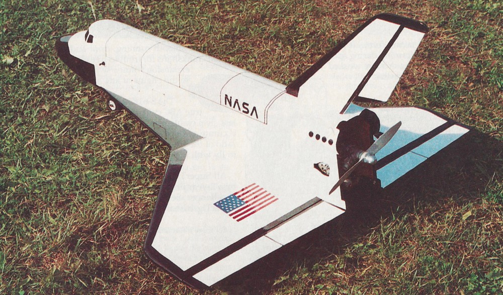 1/25 Scale Space Shuttle Plans, Templates and Instructions (Pusher Prop) 37ws