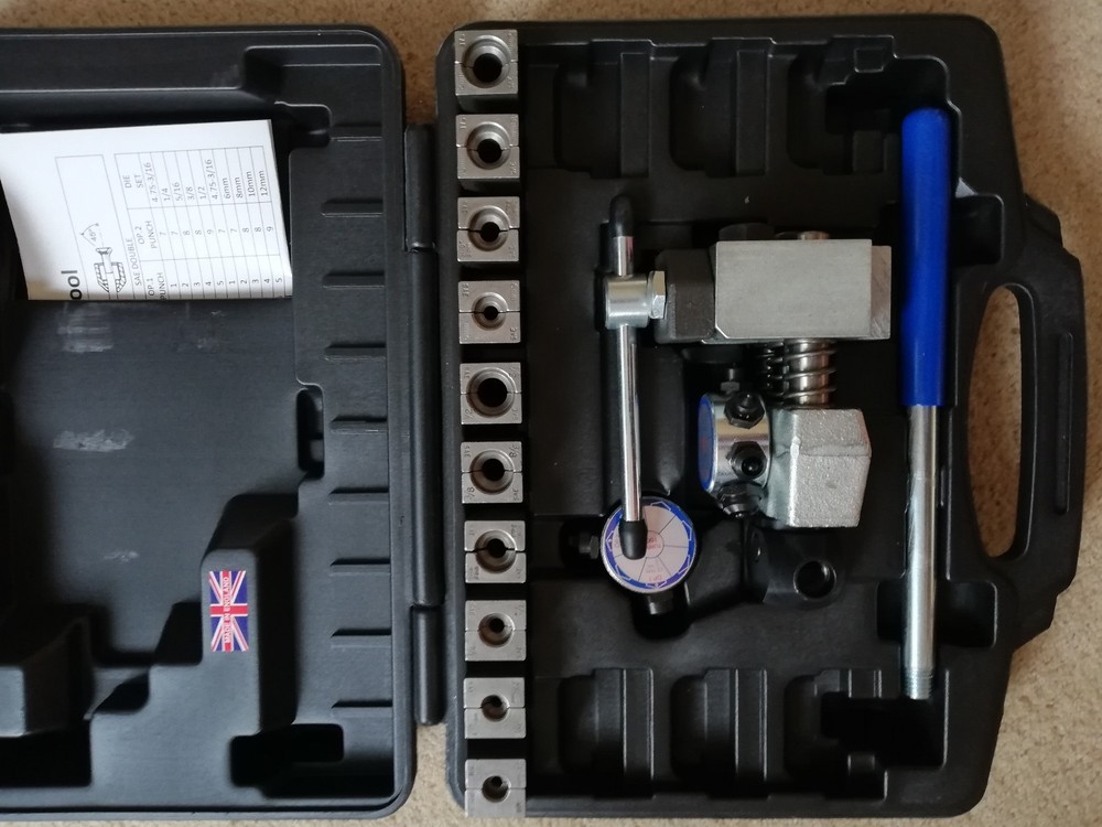 Automatic Brake Flaring Tool Master Kit  Sykes Pickavant Compatible