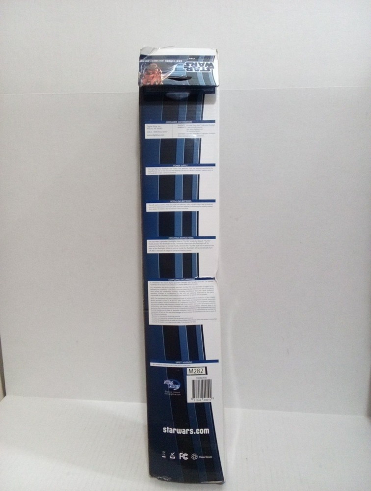 2012 Star Wars - Darth Maul Lightsaber Flashlight " BOX DAMAGE!