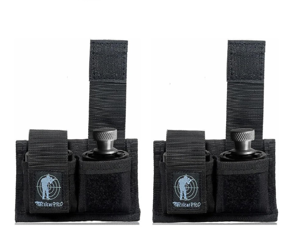 MetaXTac Speed Loader Pouch Case Holder Nylon Tactical Double Black