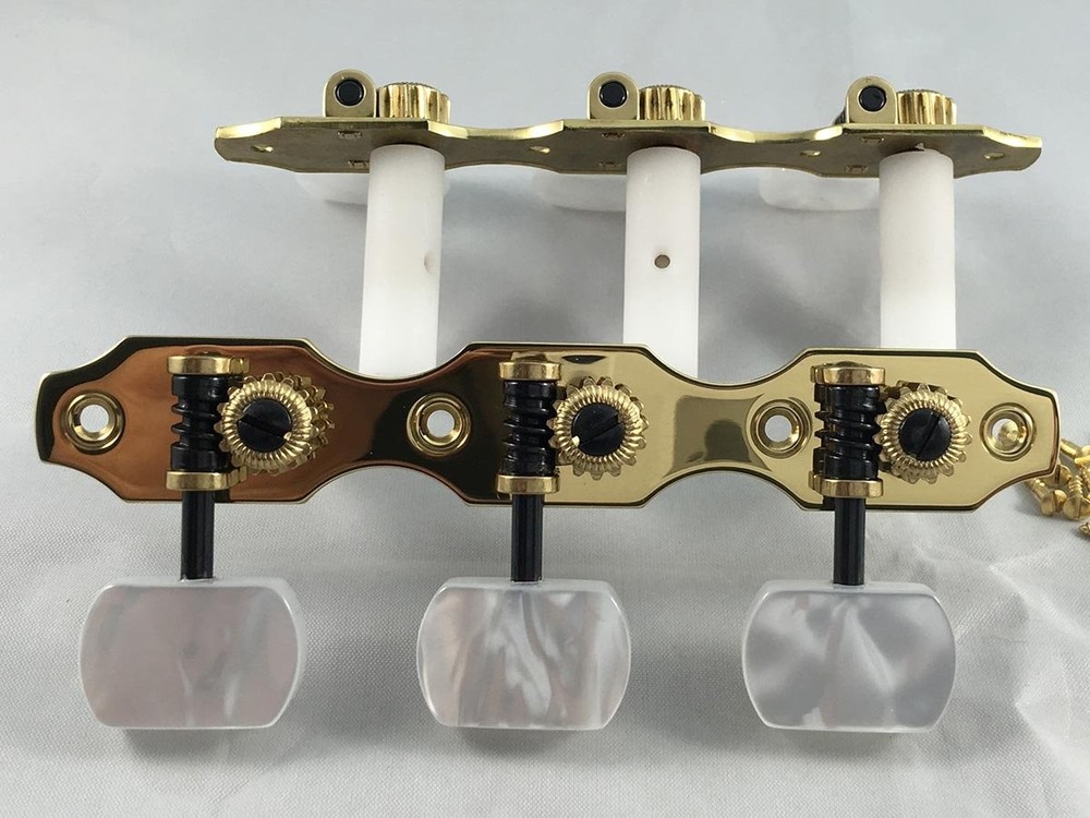 Rubner Germany Classical Guitar Tuners Set 100 Model - Solid Brass - Standard