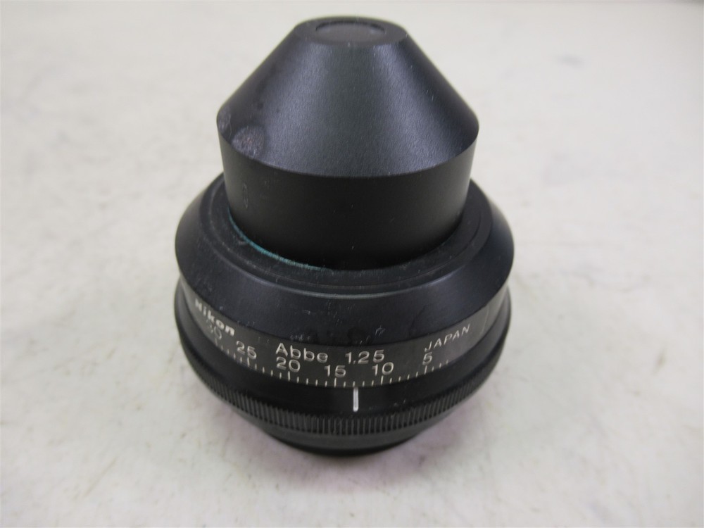 Nikon Alphaphot YS Abbe 1.25 Microscope Condenser Module