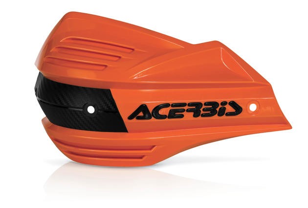Acerbis X-Factor Handguard Replacement Shields Orange/Black