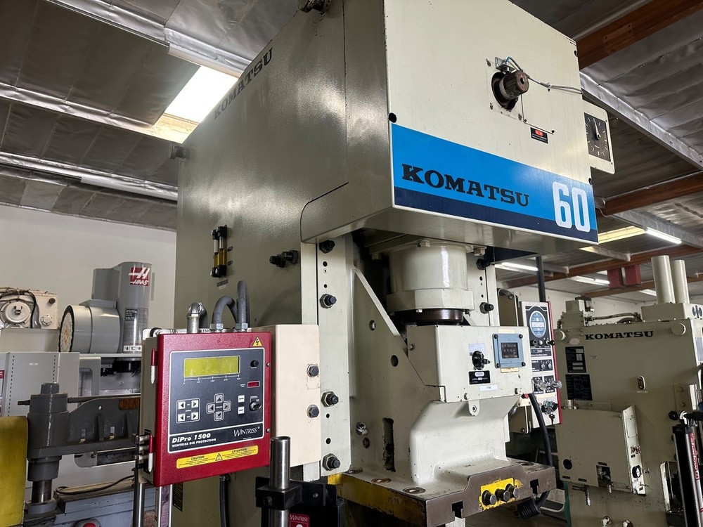 Komatsu OBS 60-2 Open Back Gap Frame Press #7783 #2
