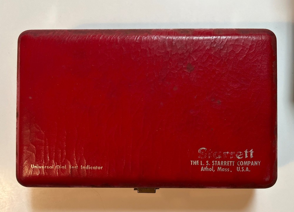 Starrett 196M Universal Back Plunger Dial Indicator, 0 to 100 Dial, 0.200" Range