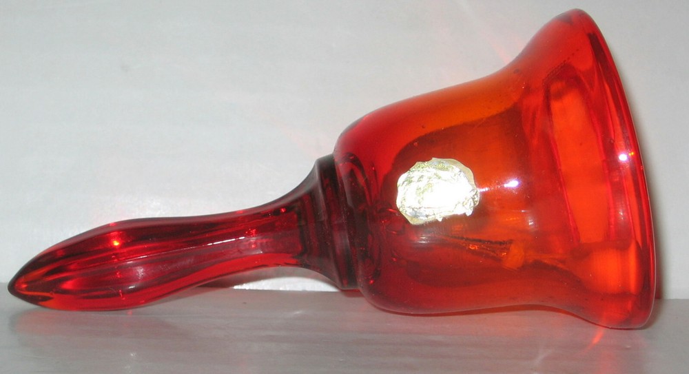 Vintage Westmoreland Ruby Red Bell