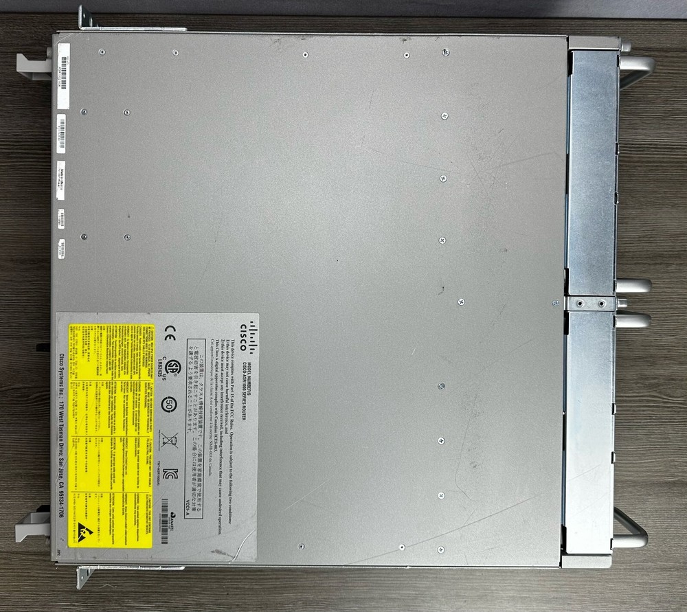 Cisco ASR1002 Service Router Dual-PWR-AC - Same Day Shipping