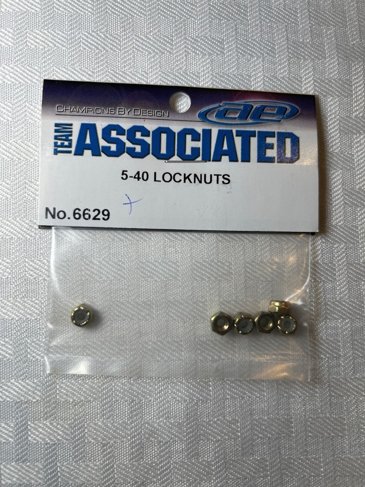 Champions by Design Team Associated 5-40 LockNuts #6629