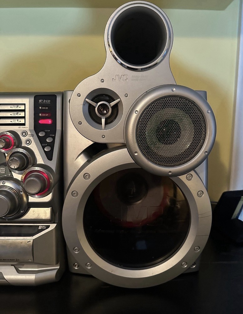 JVC Compact Stereo System MX-GT90 CD Dual Cassette Freshly Serviced Top Model🔥