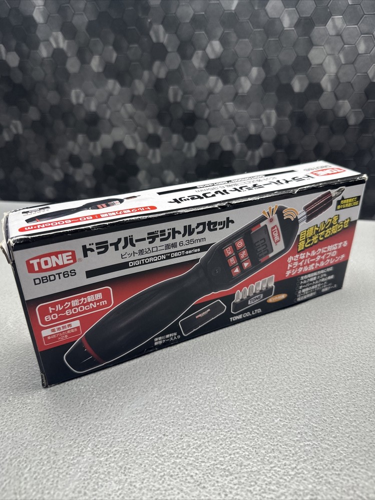TONE DBDT6S DIGITAL TORQUE DRIVER