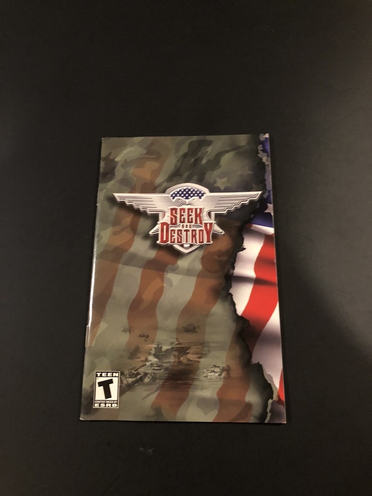 seek and destroy ps2 manual Only
