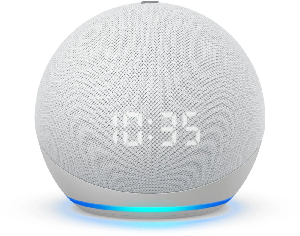 NEW Amazon Echo Dot 4th Gen 2020 Smart Speaker with CLOCK Alexa WiFi Bluetooth
