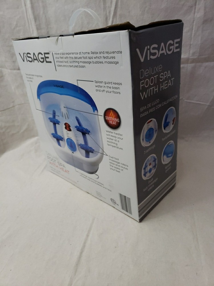 Visage deluxe foot spa with heat