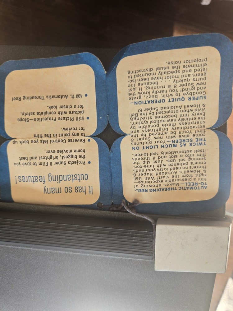 Vintage Bell & Howell Autoload Projector 357A