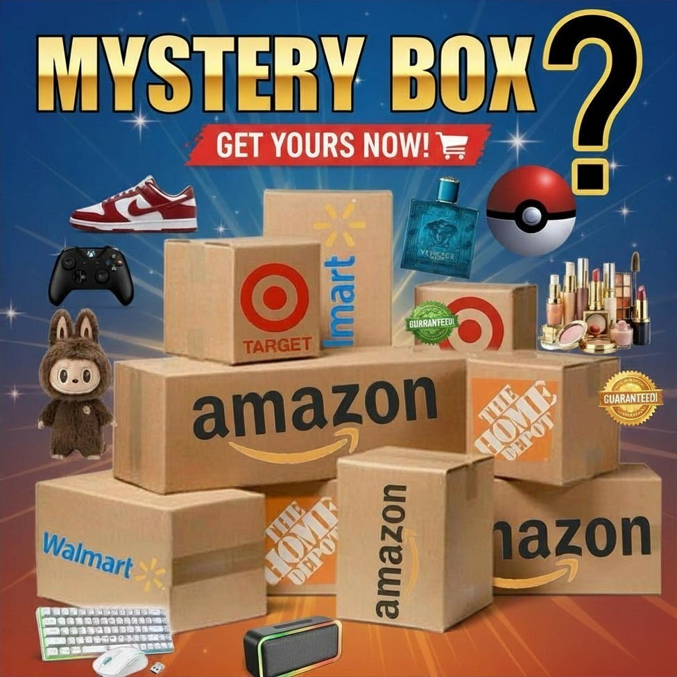 Package Mystery Box – Retail & General Merch SMALL