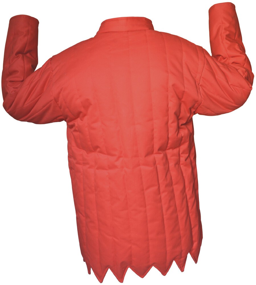 Thick Padded Zig Zag Design Gambeson ABS