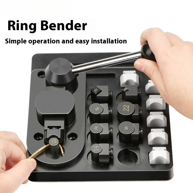 Gold, Silver and Copper Ring Bar Bending Machine Bending Machine Shaping Machine