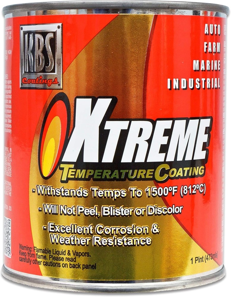 Pure White Xtreme Temperature Coating - Heat Resistant Paint