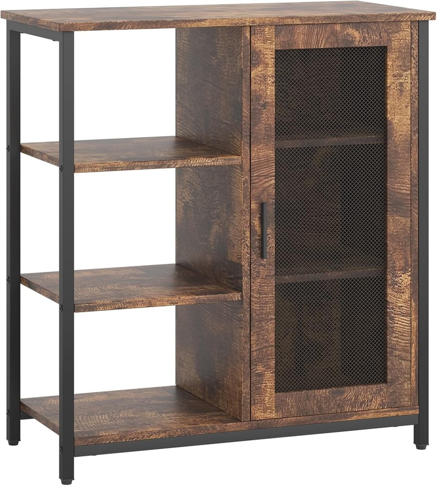 27.5"Kitchen Bar Table Cute Corner Bar Cabinet for Tea Buffet Sideboard Cabinet