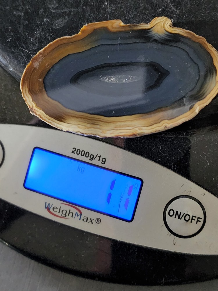 Agate Slice Lapidary Polished Both Sides