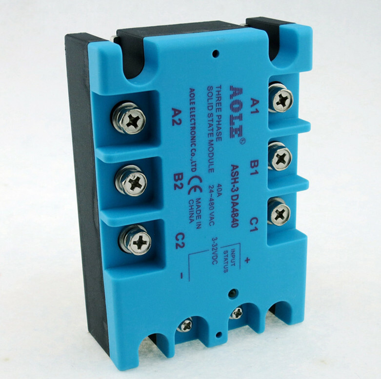 ASH-3DA4840 three-phase solid state relay 40A DC-AC