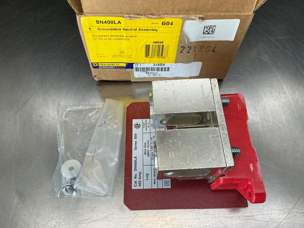 Square D SN400LA Groundable Neutral Kit