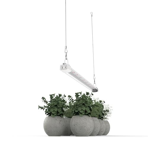 LED Grow Light 2FT Full Spectrum Compact Linkable Lighting Fixture for 2 FT