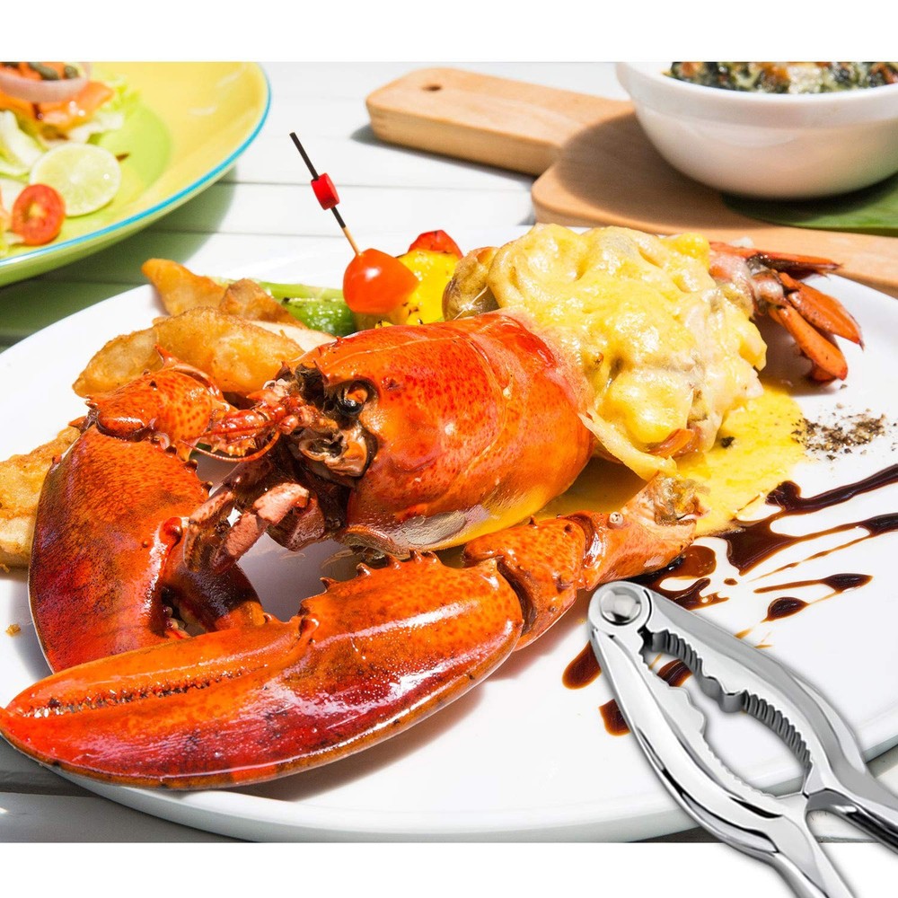 Crab Leg Crackers and Tools - Shellfish Crab Claw Cracker Seafood Lobster Cra...