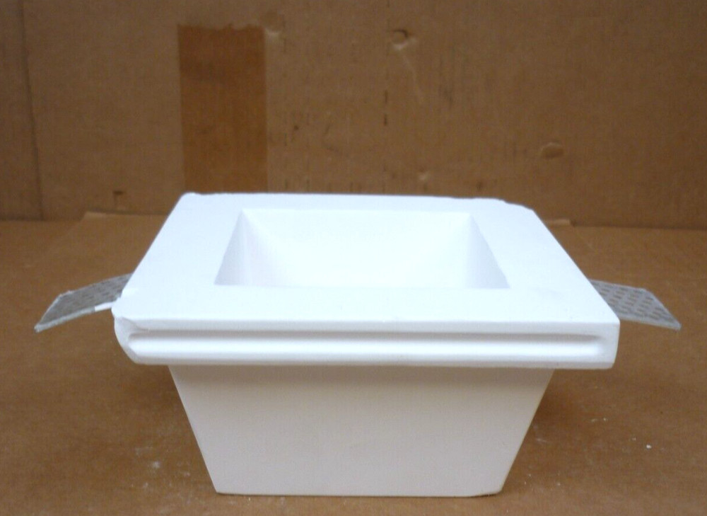 KingLed Recessed Spotlight In Square Ceramic Plaster