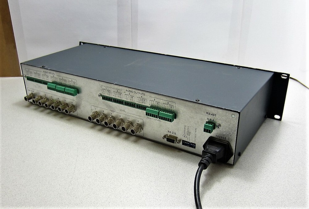 Kramer VS-646 6x6 Video/Balanced Audio Matrix