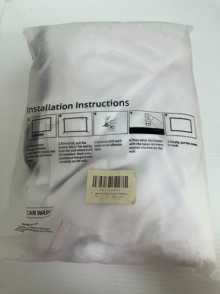 Taotique Projector Screen 150 Inch