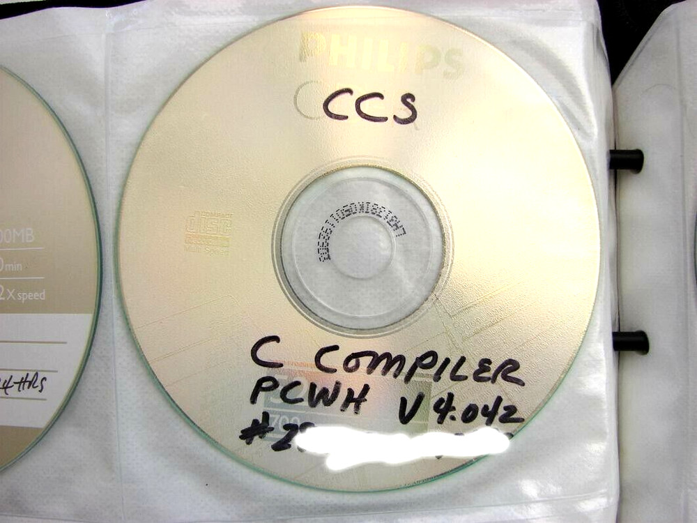 PIC C Compiler CCS PCWH IDE for Microchip PIC10/12/16/18 Embedded Development